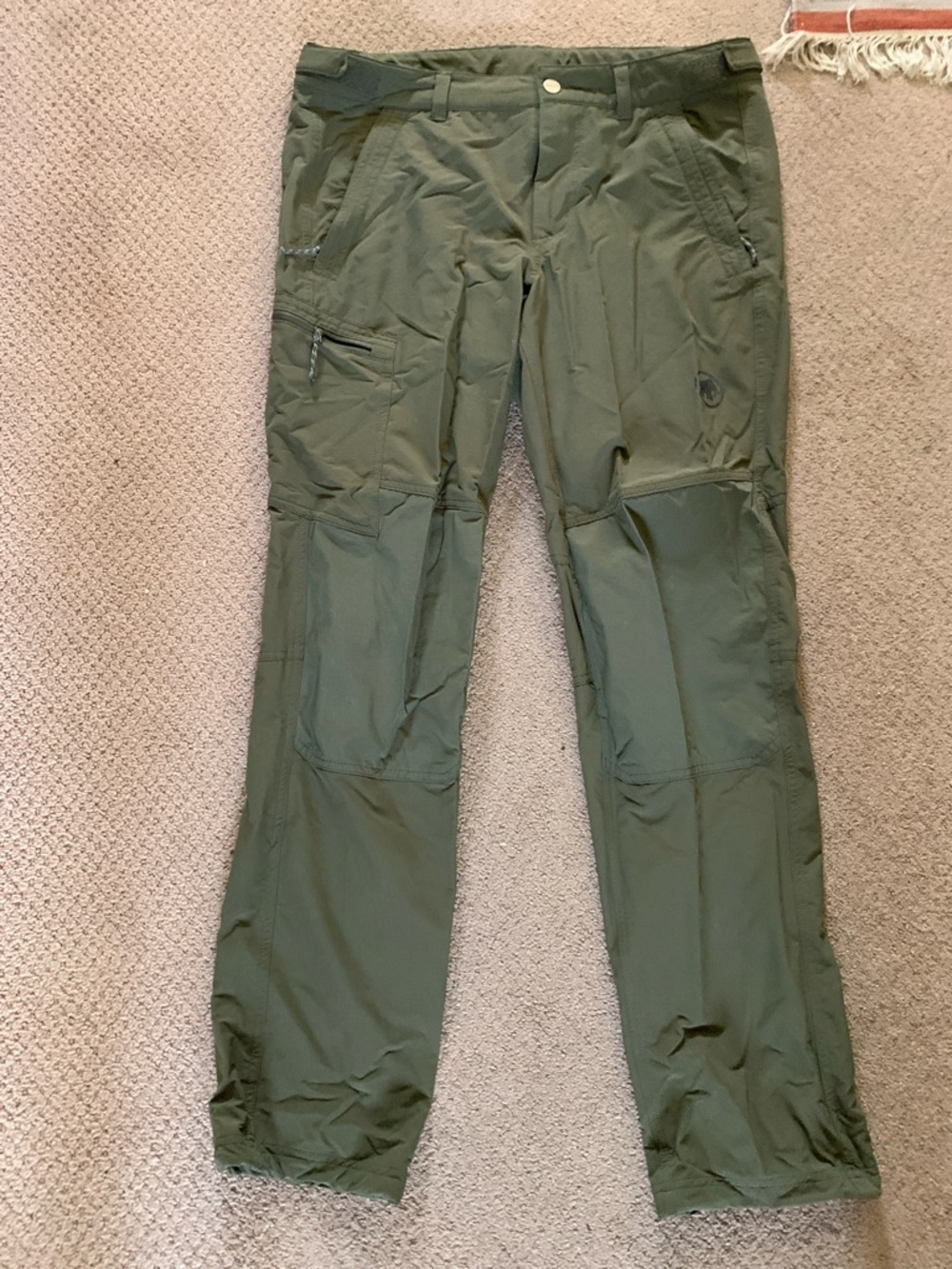 Mammut Olive men’s Runbold Guide SO Pant